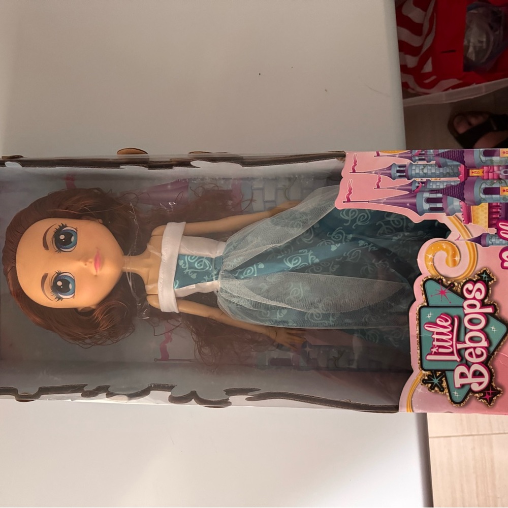 Doll with Blue Dress